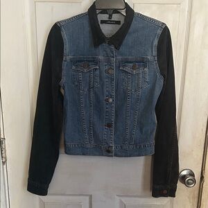 J Brand Women's Blue and Black Jean Jacket